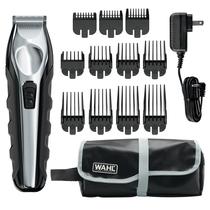Aparador de barba Wahl USA Lithium Ion Total 9888 com 11 pentes de guia