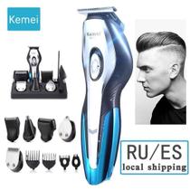 Aparador de cabelo e barba eletrico s fio 11 em 1 km5031 - KEMEI Aparador de cabelo e barba eletrico s fio 11 em 1 km5031 - KEMEI