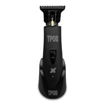 Aparador de Cabelo e Barba TPOB Ghost X - Design Blackout para Homens