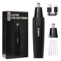 Aparador de cabelo e nariz TCMKY recarregável para homens com lâminas Aparador de cabelo e nariz TCMKY recarregável para homens com lâminas