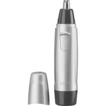 Aparador de cabelo para orelhas e nariz Braun para homens e mulheres preto/prateado Aparador de cabelo para orelhas e nariz Braun para homens e mulheres preto/prateado