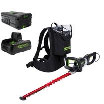 Aparador de Cerca Viva 82V com Mochila + Bateria 4,0Ah + Carregador Bivolt GREENWORKS Aparador de Cerca Viva 82V com Mochila + Bateria 4,0Ah + Carregador Bivolt GREENWORKS