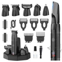 Aparador de Corpo e Barba Bomic 6 em 1 à Prova d'Água com LED Aparador de Corpo e Barba Bomic 6 em 1 à Prova d'Água com LED