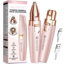 Aparador de depilação facial VG VOGCREST 2 em 1 recarregável