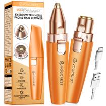 Aparador de depilação facial VG VOGCREST 2 em 1 recarregável