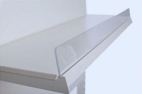 Aparador de Gôndola (990mm x 80mm) Acrílico 4mm Aparador de Gôndola (990mm x 80mm) Acrílico 4mm