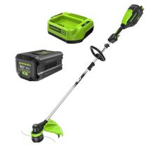 Aparador de Grama Greenworks 80V 16" Sem Escovas com Fio Duplo