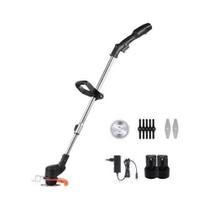 Aparador De Grama Mato Roçadeira 12v Baterias Recarregáveis Cor Preto/prata Marca It-blue Modelo Le-1808 Aparador De Grama Mato Roçadeira 12v Baterias Recarregáveis Cor Preto/prata Marca It-blue Modelo Le-1808