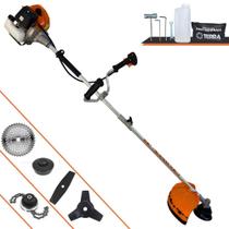 Aparador de Grama Profissional Terra GRHB430 Bi-Partida À Gasolina 2 Tempos 43cc 1,7HP 12.000rpm 5 Em 1 Com Carretel de Nylon + Lâmina 2 Pontas + Lâmina 3 Pontas + Lâmina 40 Dentes de Vídea + Trimmer Aparador de Grama Profissional Terra GRHB430 Bi-Partida À Gasolina 2 Tempos 43cc 1,7HP 12.000rpm 5 Em 1 Com Carretel de Nylon + Lâmina 2 Pontas + Lâmina 3 Pontas + Lâmina 40 Dentes de Vídea + Trimmer