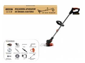 Aparador de grama recarregavel c/2 baterias 21v bom-9109