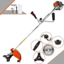 Aparador de Grama Vulcan VR330-P À Gasolina 33cc 1,2HP de Potência 10.000rpm Roçadeira 5 Em 1 Com Guidão Anti-Vibração Carretel e Faca 3 Pontas + Kit Lâmina 2 Pontas, Lâmina 40 Dentes Vídea e Trimmer Aparador de Grama Vulcan VR330-P À Gasolina 33cc 1,2HP de Potência 10.000rpm Roçadeira 5 Em 1 Com Guidão Anti-Vibração Carretel e Faca 3 Pontas + Kit Lâmina 2 Pontas, Lâmina 40 Dentes Vídea e Trimmer