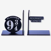 Aparador de Livro Plataforma 9 ¾ - Harry Potter - Zona Criativa