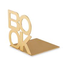 Aparador de Livros Book Dourado em Metal 13 cm - D'Rossi - DRossi