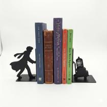 Aparador De Livros Harry Potter Estação Suporte Decorativo Perfeito para Encantar e Presentear Fãs do Mundo Mágico
