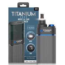 Aparador de Orelha e Nariz Microtouch Titanium Edge com Lâminas Duplas