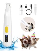 Aparador de patas para animais de estimação FURBONA, lâmpada LED atualizada, lâmina de 18 mm Aparador de patas para animais de estimação FURBONA, lâmpada LED atualizada, lâmina de 18 mm