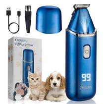 Aparador de patas para cães Orauley LED Light sem fio de baixo ruído