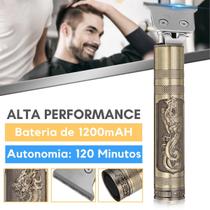 Aparador de Pelo Dourado: 110V/240V - Elegância e Potência