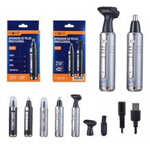 Aparador de Pelo Inova Barba Nariz 2 em 1 Profissional U771