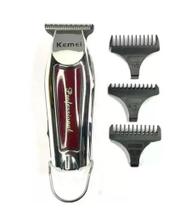 Aparador de pelo Kemei KM-9163 prateado 110V/220V