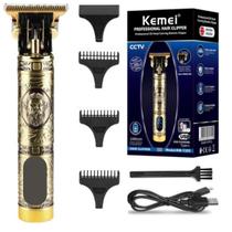 Aparador de Pelo Kemei KM, Ideal para Cabelos e Barbas