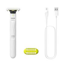 Aparador de pelo Philips OneBlade Intimate à prova d'água QP1924/10 - Bivolt