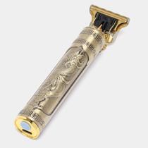 Aparador De Pelo Vintage Profissional Dourado 110v/220v