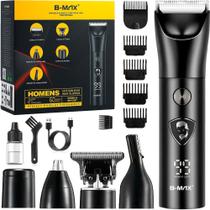 Aparador de Pelos Cabelo Barba Barbeador Elétrico Corporal Sem Fio