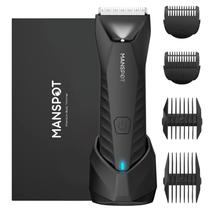 Aparador de pelos corporais e pubianos MANSPOT Manscape preto
