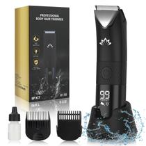 Aparador de pelos corporais Qreeyx Manscape para homens IPX7 à prova d'água Aparador de pelos corporais Qreeyx Manscape para homens IPX7 à prova d'água