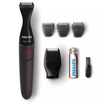 Aparador de Pelos e Barba Philips MG1100/16 lâminas auto afiáveis, à pilha