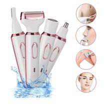 Aparador de Pelos elétrica recarregável 4 em 1 para mulheres MG-3028 Aparador de Pelos elétrica recarregável 4 em 1 para mulheres MG-3028