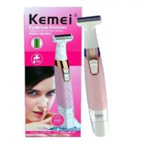 Aparador de pelos Feminino Kemei Km-1900 Recarregável Resistente a agua Usb