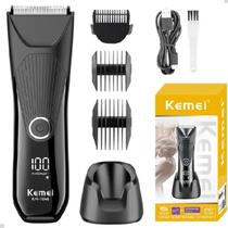 Aparador de pelos kemei 1848 depila barba corpo e partes intimas Aparador de pelos kemei 1848 depila barba corpo e partes intimas