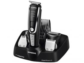 Aparador De Pelos Mondial BG-05 Body Groom, Preto/Prata, Bivolt Aparador De Pelos Mondial BG-05 Body Groom, Preto/Prata, Bivolt