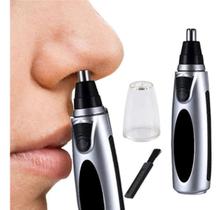 Aparador De Pelos Nariz Ouvido Nose Hair Trimmer + Escova