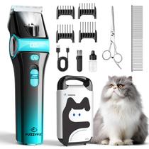 Aparador de Pelos para Gatos FuzzyFix Kit Sem Fio com Lâmina 5 em 1 5h Aparador de Pelos para Gatos FuzzyFix Kit Sem Fio com Lâmina 5 em 1 5h