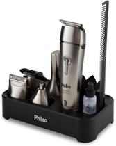 Aparador de Pelos Philco PAP03 Multigroom Aqua 12 em 1 Prata 3W Bivolt Aparador de Pelos Philco PAP03 Multigroom Aqua 12 em 1 Prata 3W Bivolt