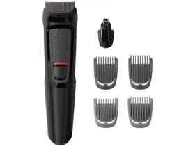 Aparador de Pelos Philips Multigroom 3000 MG3711/15 1 Velocidade com Acessório Aparador de Pelos Philips Multigroom 3000 MG3711/15 1 Velocidade com Acessório