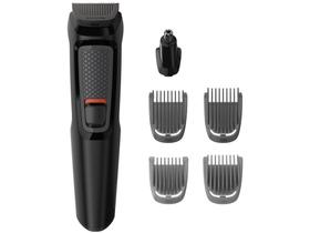 Aparador de Pelos Philips Multigroom 3000 - MG3711/15 1 Velocidade com Acessórios