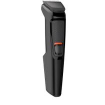 Aparador de Pelos Philips Multigroom MG37125 Sem Fio Com 6 Acessórios e Autonomia de 60 Minutos Bivolt na Cor Preto Aparador de Pelos Philips Multigroom MG37125 Sem Fio Com 6 Acessórios e Autonomia de 60 Minutos Bivolt na Cor Preto