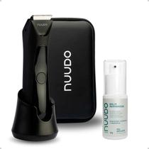 Aparador De Pelos Recarregável Íntimo Masculino, Balm Reparador e case de viagem Nuudo Aparador De Pelos Recarregável Íntimo Masculino, Balm Reparador e case de viagem Nuudo
