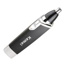 Aparador de Pelos Recarregável KM-6512 com Lâmina Inox