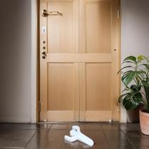 Aparador de Porta Calço Cunha Prendedor Divertido Decoração