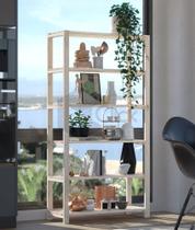 Aparador de roupas Para Lavanderia Vaso de plantas