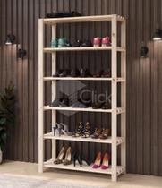 Aparador de roupas Para Quarto Dispensa com 6 prateleiras Aparador de roupas Para Quarto Dispensa com 6 prateleiras