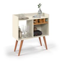 Aparador De Sala Buffet Madeira Pequeno Industrial Retro Adega Pés Palito Rubi