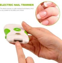 Aparador de unhas elétrico cortador de unhas moedor