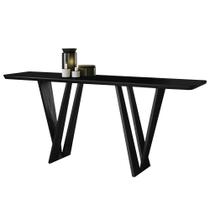 Aparador Decorativo 180cm Shuri Preto/Ébano G13 - Gran Belo