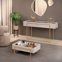 Aparador e Mesa de Centro Ambiente Petri Bali DJ Móveis